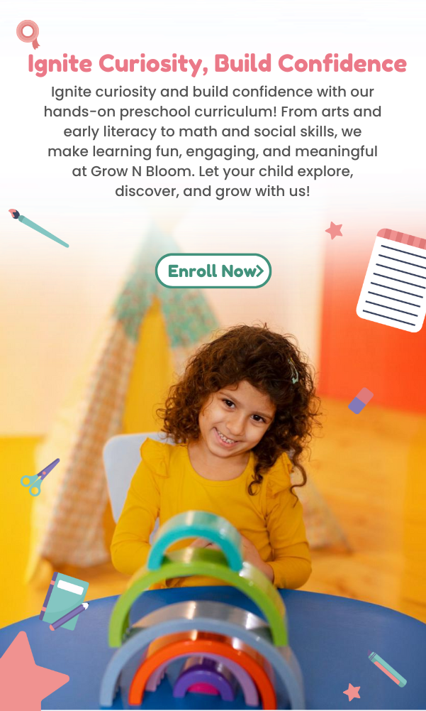 Grow N Bloom Preschool Slide 3